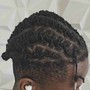 Knotless (shaved sides)