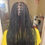 Large Knotless Braids