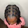 Cornrows/ straight backs