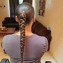 Ponytail braided