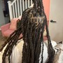 Loc Retwist ( Middle back length to waist )