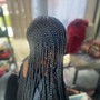 Small Knotless Boho braids