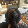 Sister locs retwist