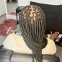 Feed-in cornrow Braids (6-10)