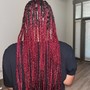 Large Knotless Braids