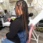 Large Knotless Braids