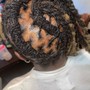 Wash Loc re-twist adding temporary Extensions