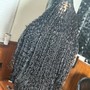 Medium Knotless Braids Mid Back