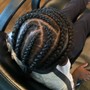 Kid's Freestyle Braids w/o hair