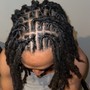 Loc retwist (2strand)