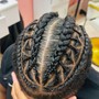 natural cornrows