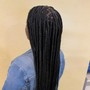 Medium Knotless Braids