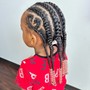 Kid's cornrows