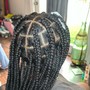 Knotless Braids ( Small or Medium and Short or Bob)