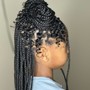 Kid's natural braid style