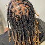 Loc retwist (top only, no sides)