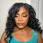 Wand / Barrel Curls (wig drop off or natural hair)