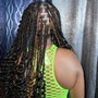 Knotless Braids curly ends (any length)