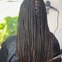 Small Knotless  braids