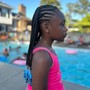 Kid's cornrows