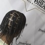 smeduim boho bob knotless( hair included)