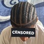 Kid's cornrow’s ( freestyle or your choice )