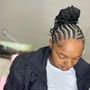 Large Individual Twist/Braids