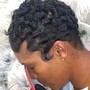 2 strand twist (partial head)