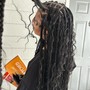 Medium Knotless Braids