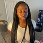 Medium Knotless Braids