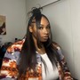 Sew in with minimum leave out