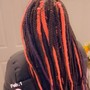 Box Braids Over Dreads LARGE