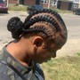 Quick weave ponytails