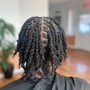 Loc retwist/style