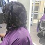 Leave out relaxer retouch