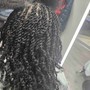 Box braid/ twist retouch