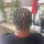 Retwist locs