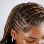 Medium box braids