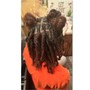 Small Knotless Box Braids