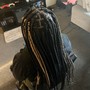 Traditional sew in/ leave out