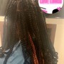 ADD-ON curls at end of braids/locs