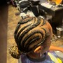 Kids FEED IN Knotless Braids