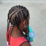 Kid's Braids(Weave included)