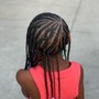 Kid's Braids(Weave included)