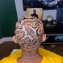 Bald head braids