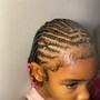 Kid's braided pony