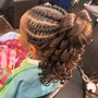 Kid's Braids/Cornrows without extensions