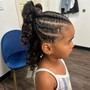 Kid's Braids/Cornrows without extensions