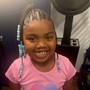 Kid's Braids/Cornrows without extensions