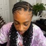 Braid down for wig install